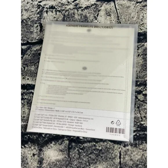 Stampin Up FOUR FEATHERS Stamp Set & FEATHERS Die Set - Picture 13 of 15